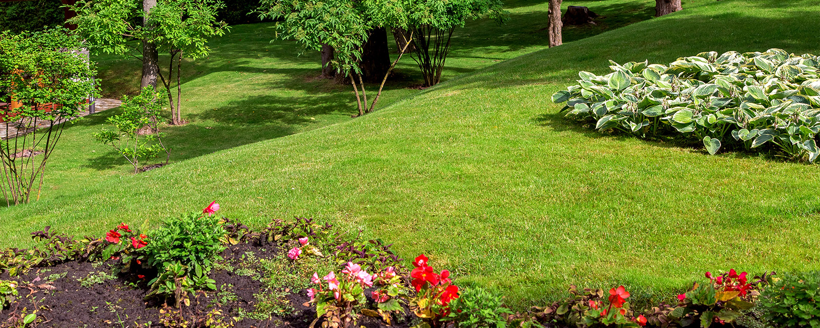 jardin en pente