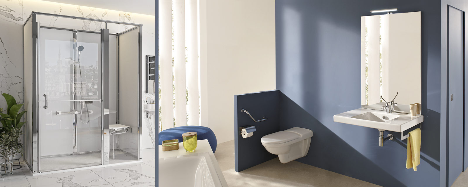salle de bains PMR