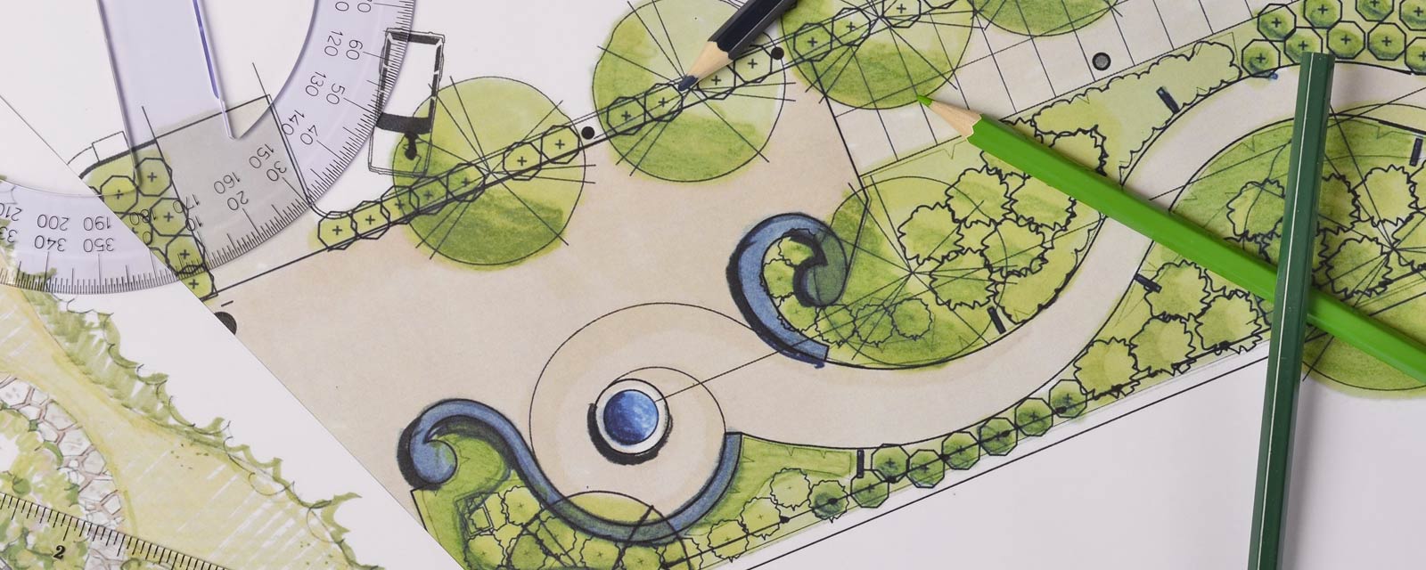 plan de jardin