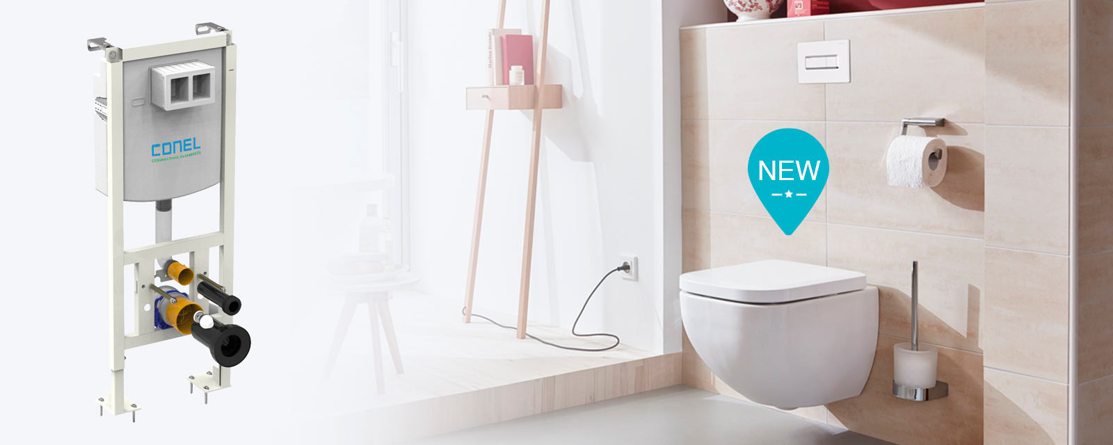 cuvette de WC suspendu
