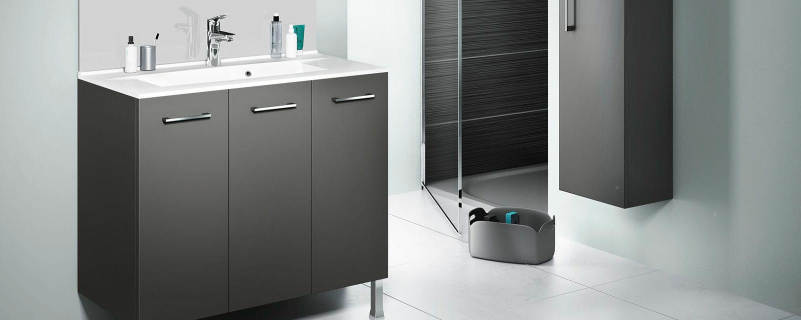 Découvrez les meubles de salle de bain Urban Pro de Delpha