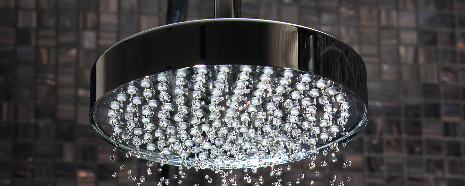 Tête de douche connectée