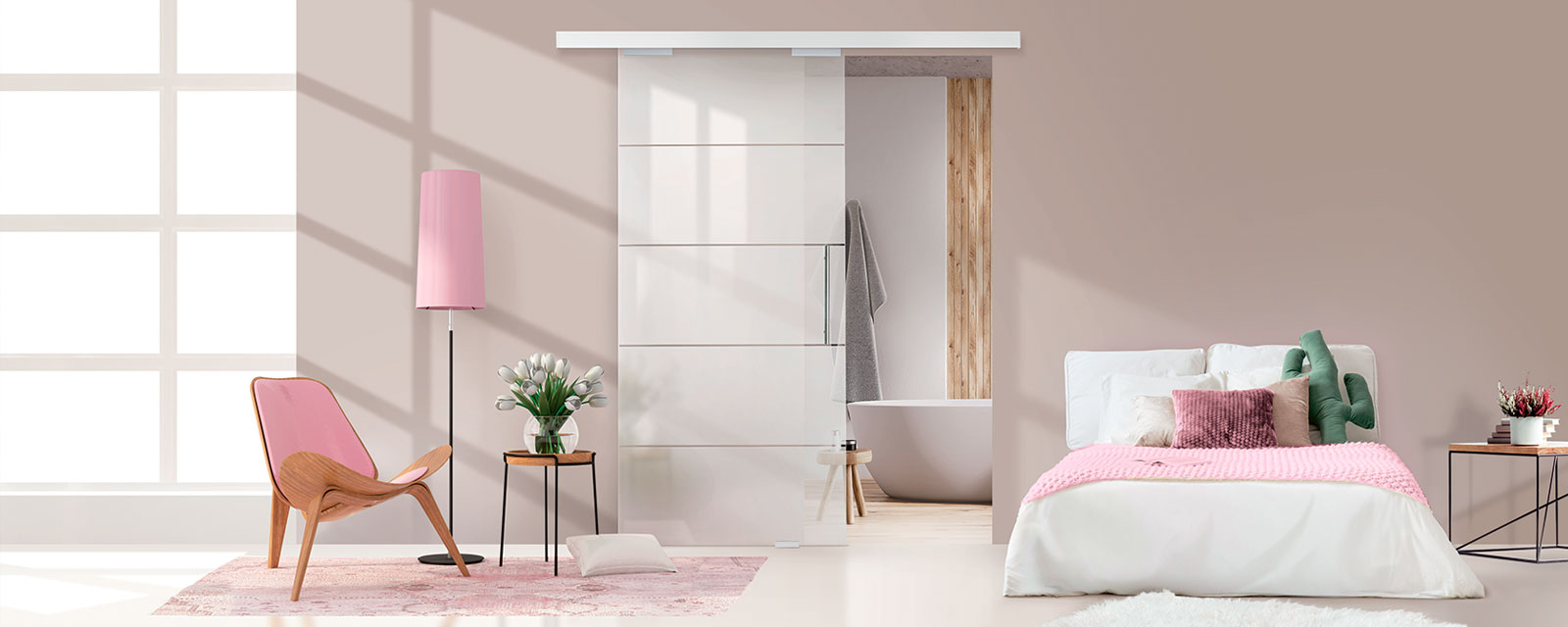 Gamme de portes intérieures KREATION de RIGHINI