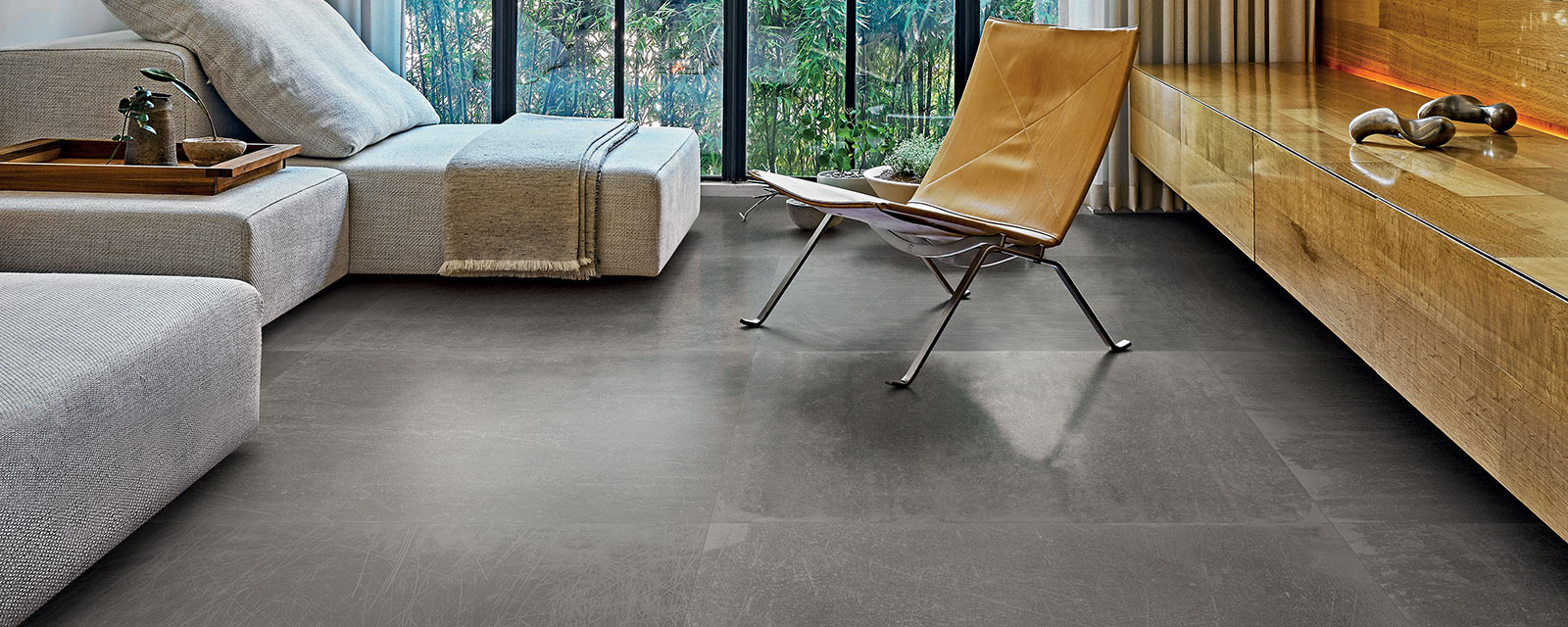 la tendance du carrelage XXL