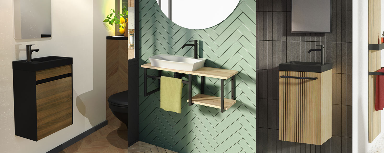 Sélection de lave-mains design pour des toilettes originales et élégantes