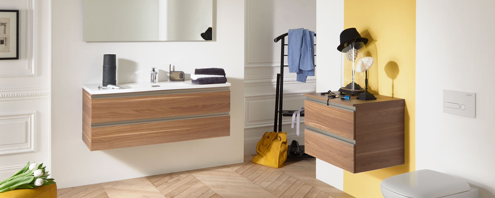 salle de bain bois