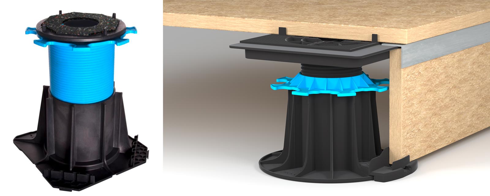 plots réglables pour terrasses Cleman®