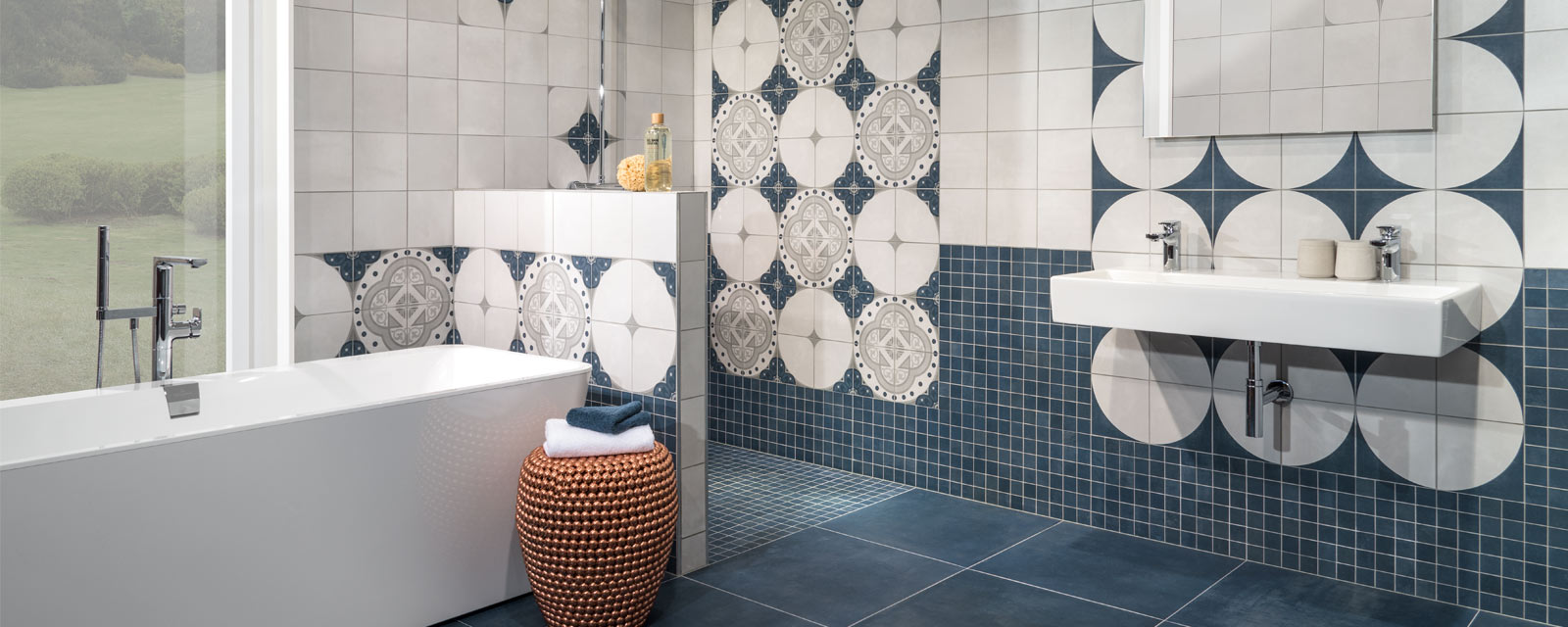 carrelage grès cérame salle de bain