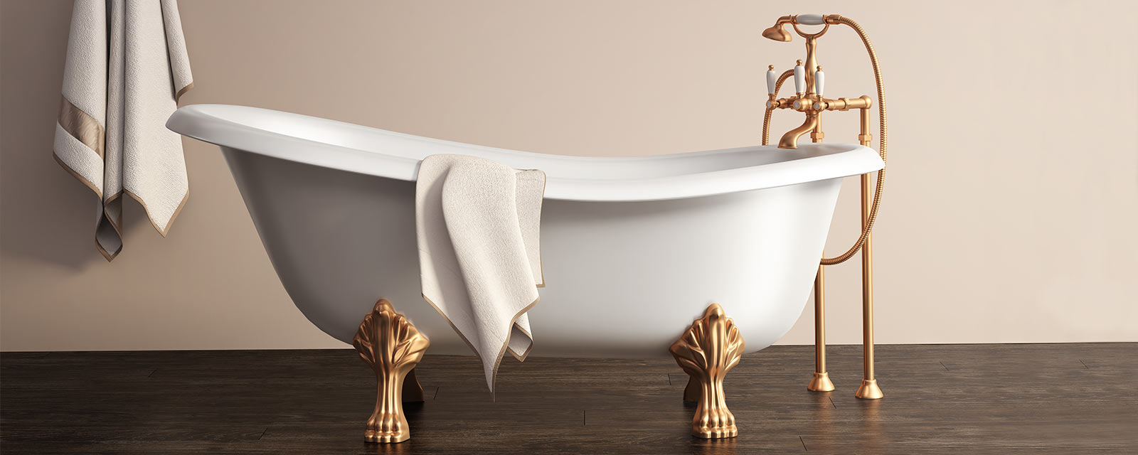 Baignoire en fonte de la marque Jacob Delafon