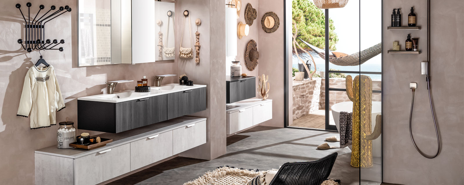 12 meubles salle de bain suspendus