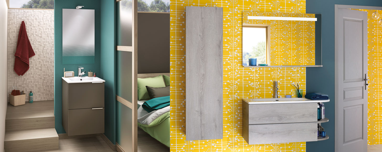 Solution Bain/douche petite salle d’eau