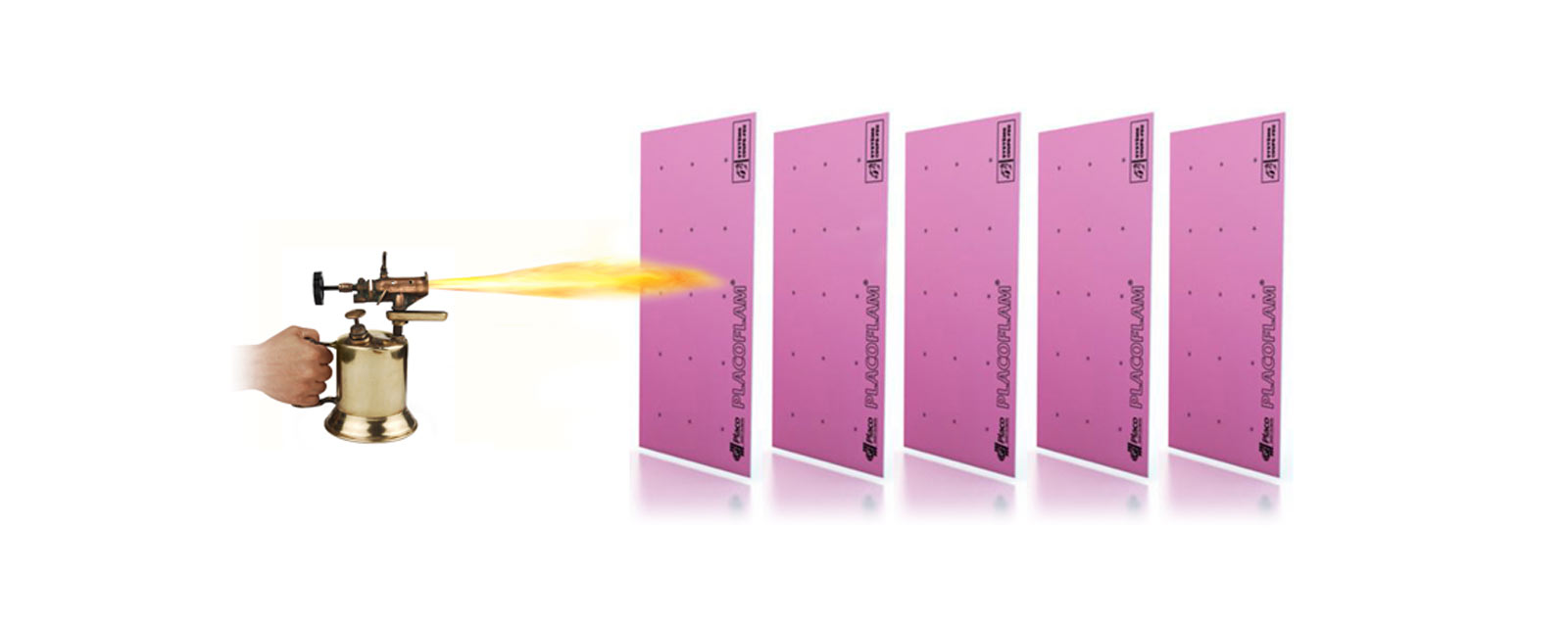 matériaux Placo ® contre les incendies