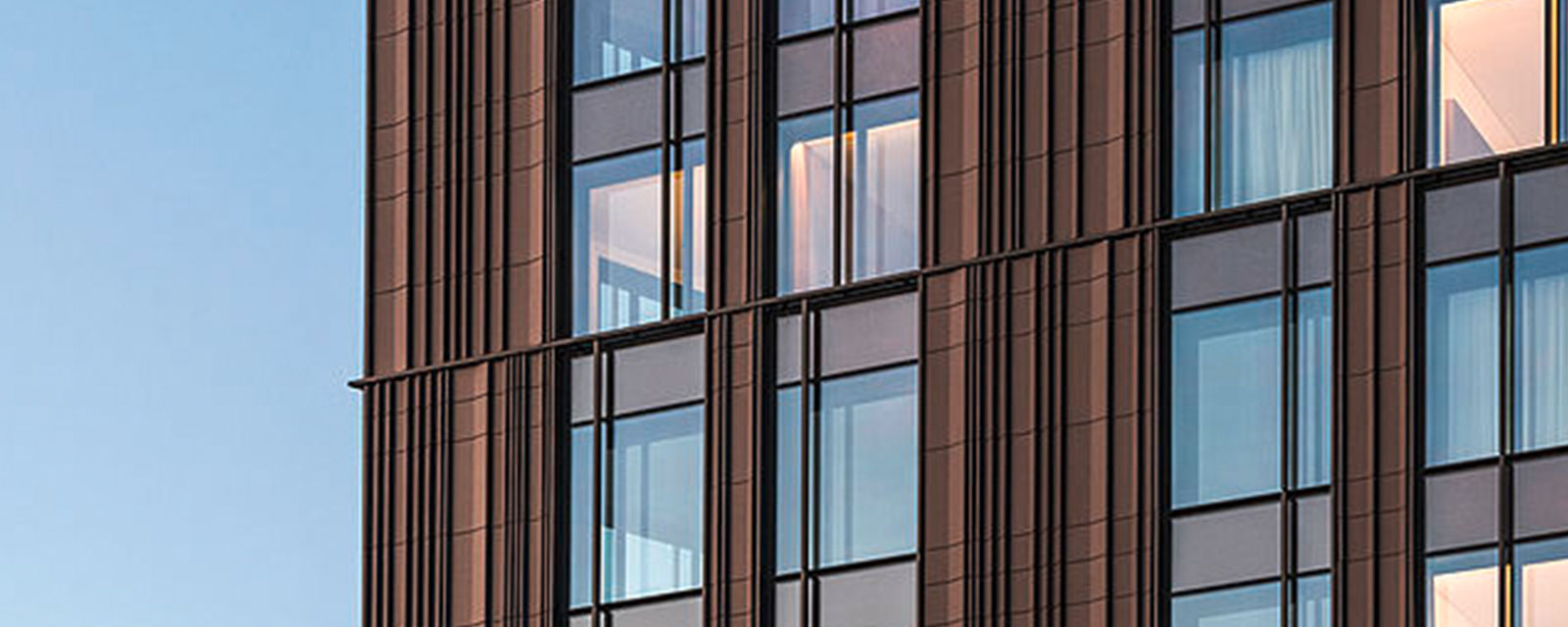 Façade extérieure d'un immeuble