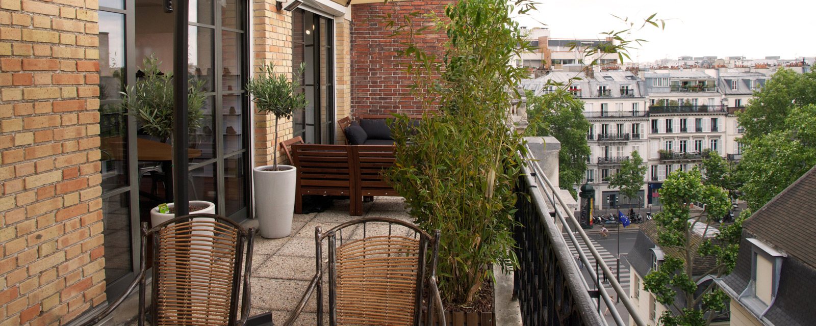 terrasse en hauteur