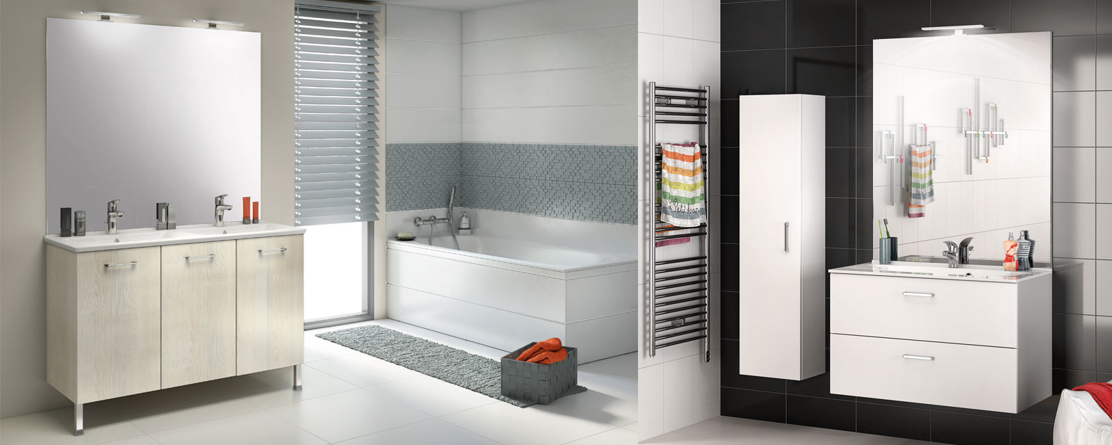 Meuble de salle de bain Urban Pro Delpha
