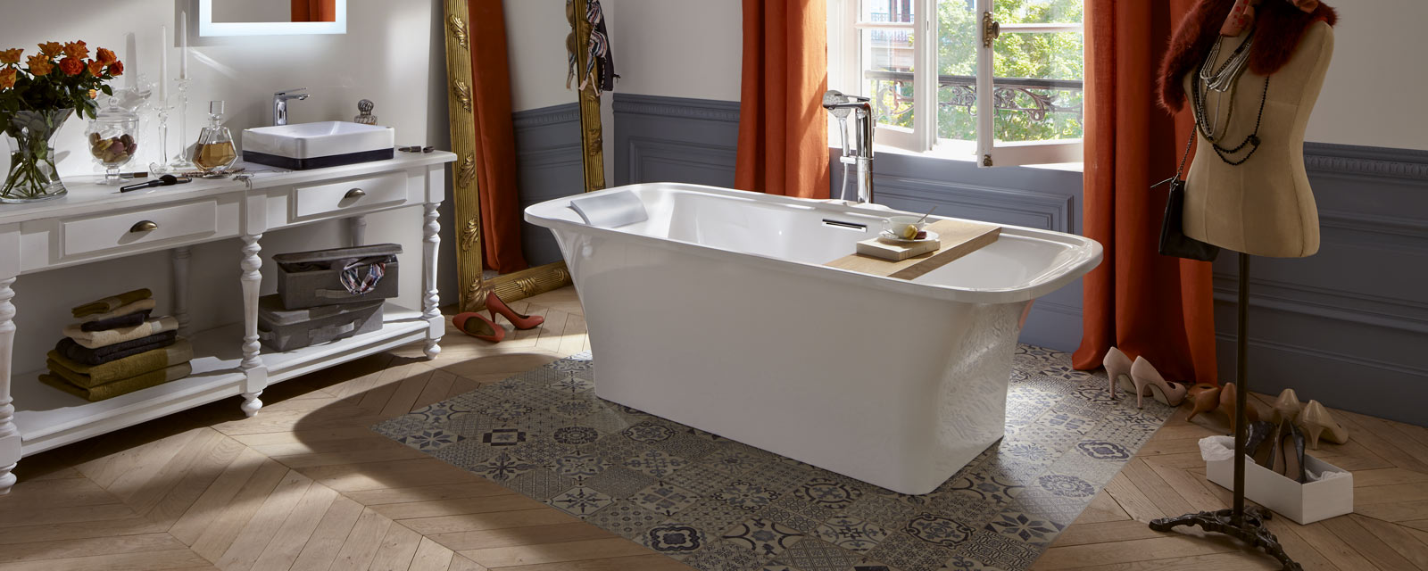 Baignoire îlot Desire de Jacuzzi