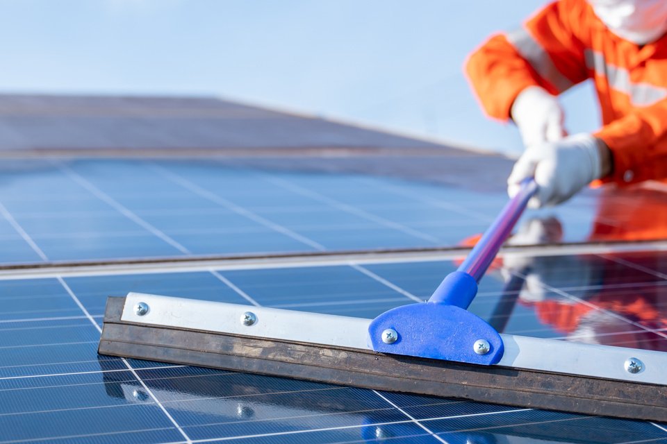nettoyer ses panneaux solaires