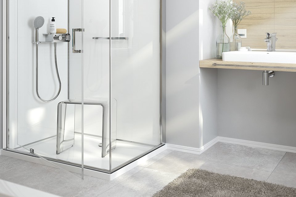assise de douche