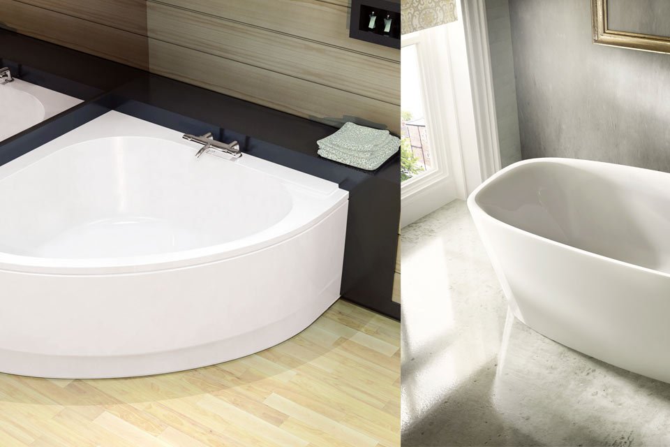 baignoire îlot
