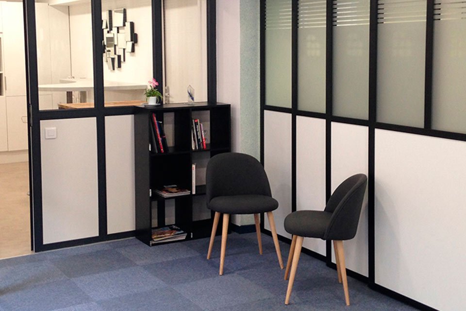 cloison intérieure salon