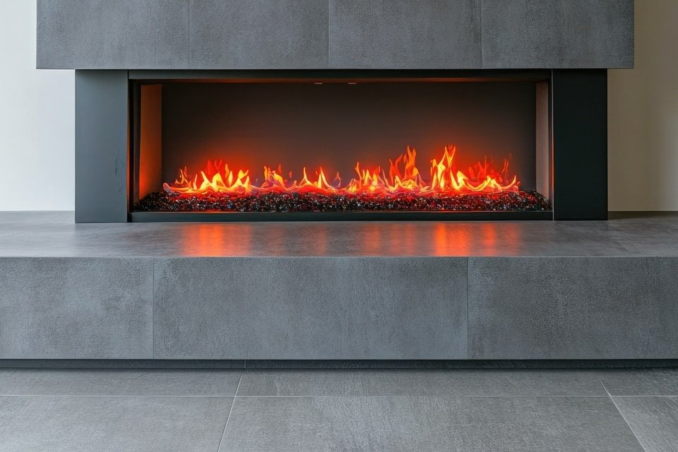 carrelage pour cheminée