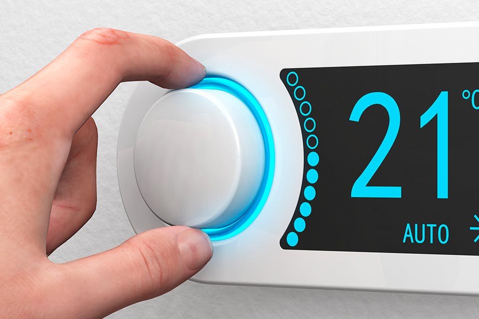 Radiateur électrique programmable blanc