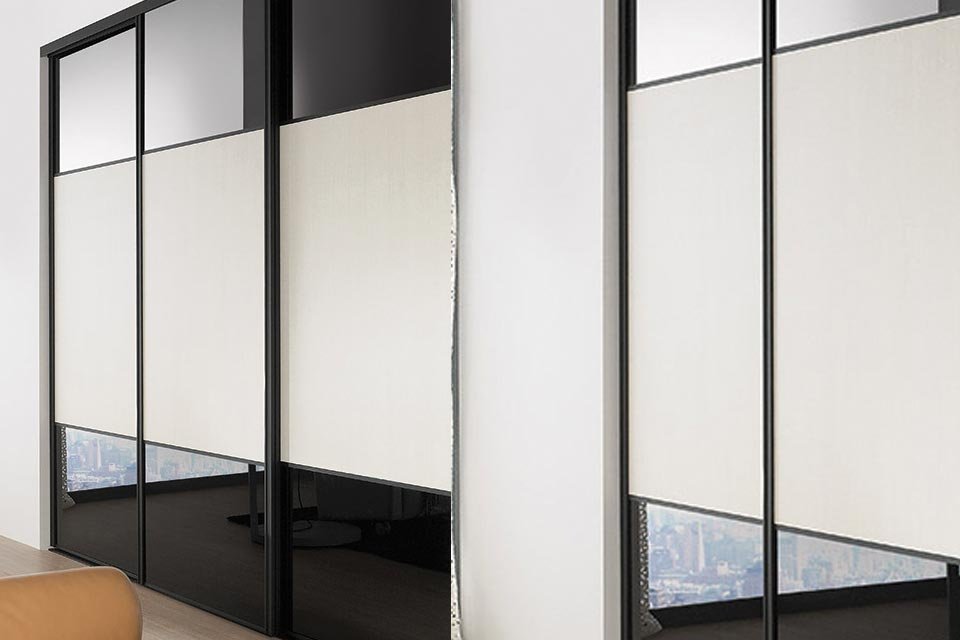 Dressing trois portes avec système de fermeture automatique Coulisoft