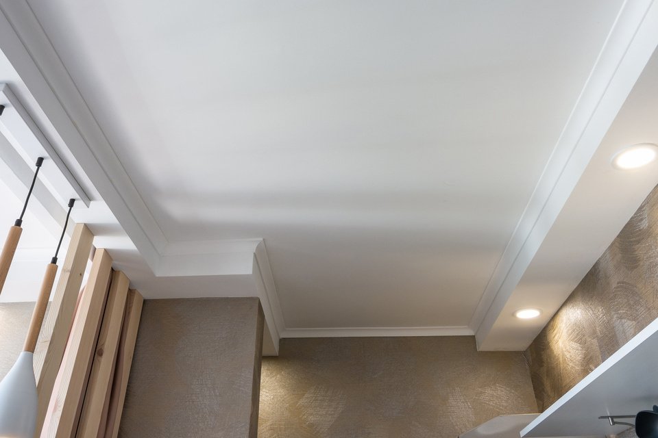 faux plafond dans une cuisine