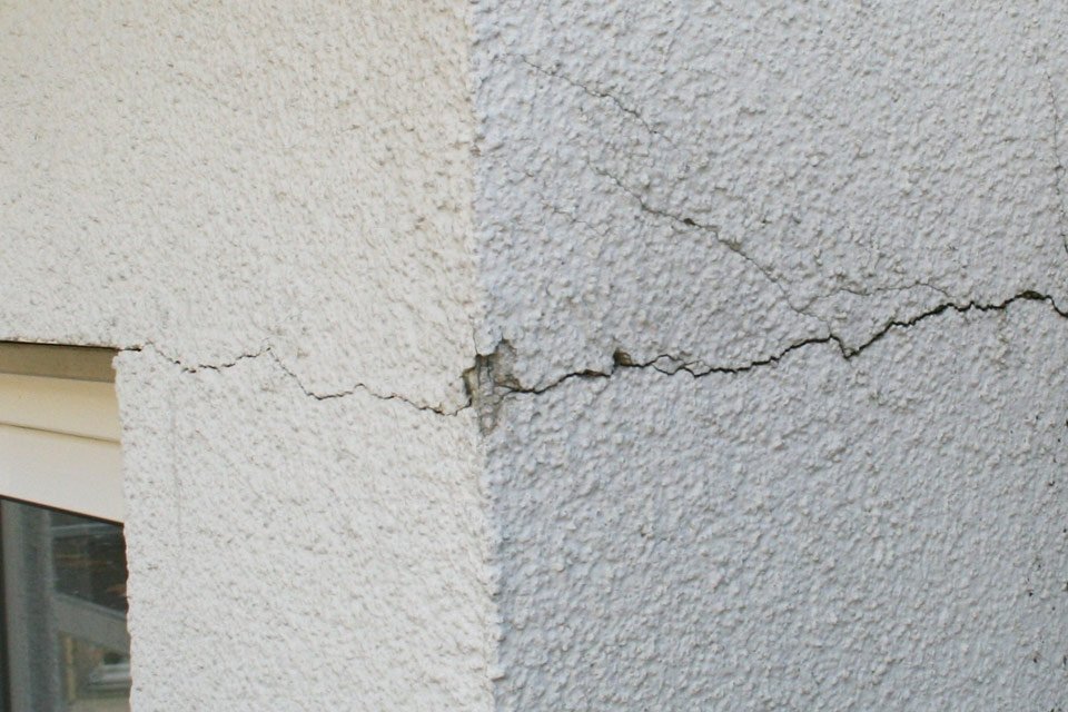 fissure façade