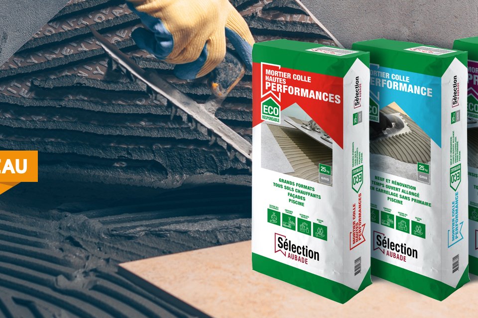 Gamme éco-responsable de colles Sélection Aubade