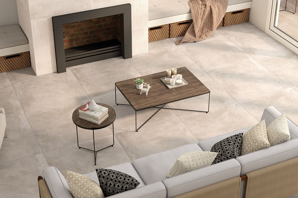 carrelage grand format