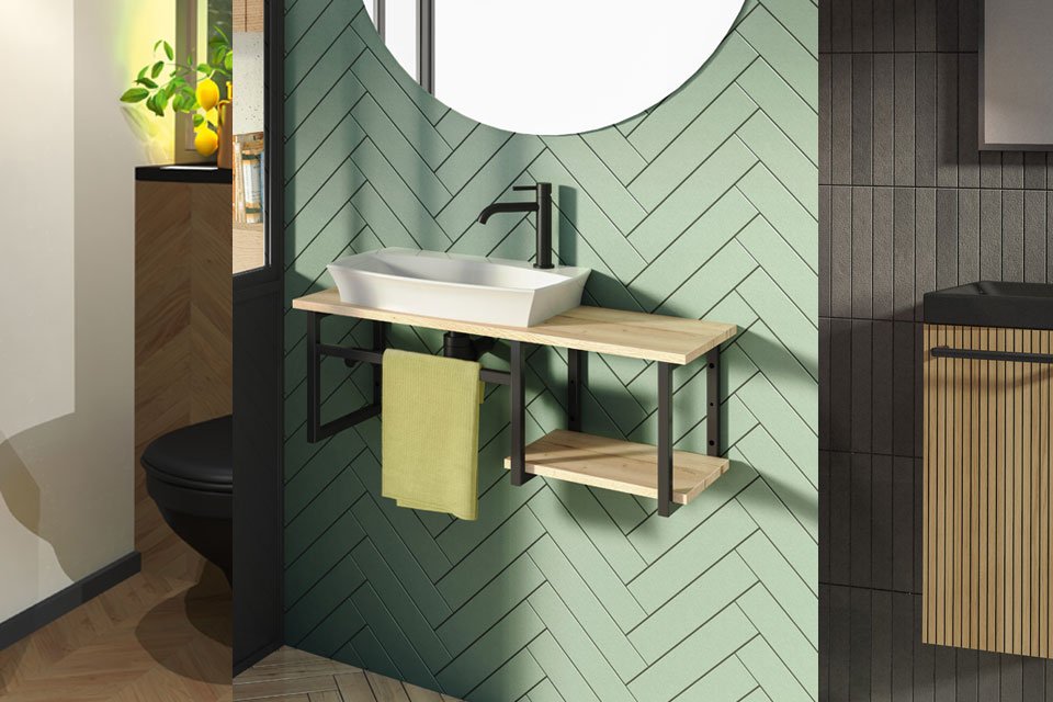 Sélection de lave-mains design pour des toilettes originales et élégantes