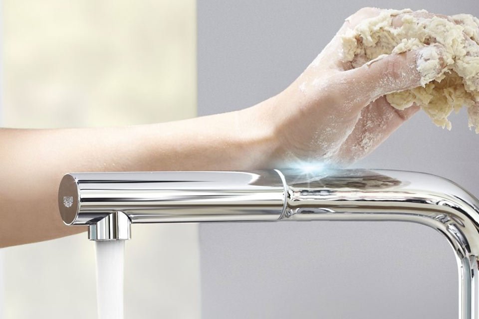 robinet tactile