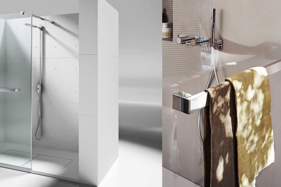 Paroi de douche chauffante SK de la marque Vismara