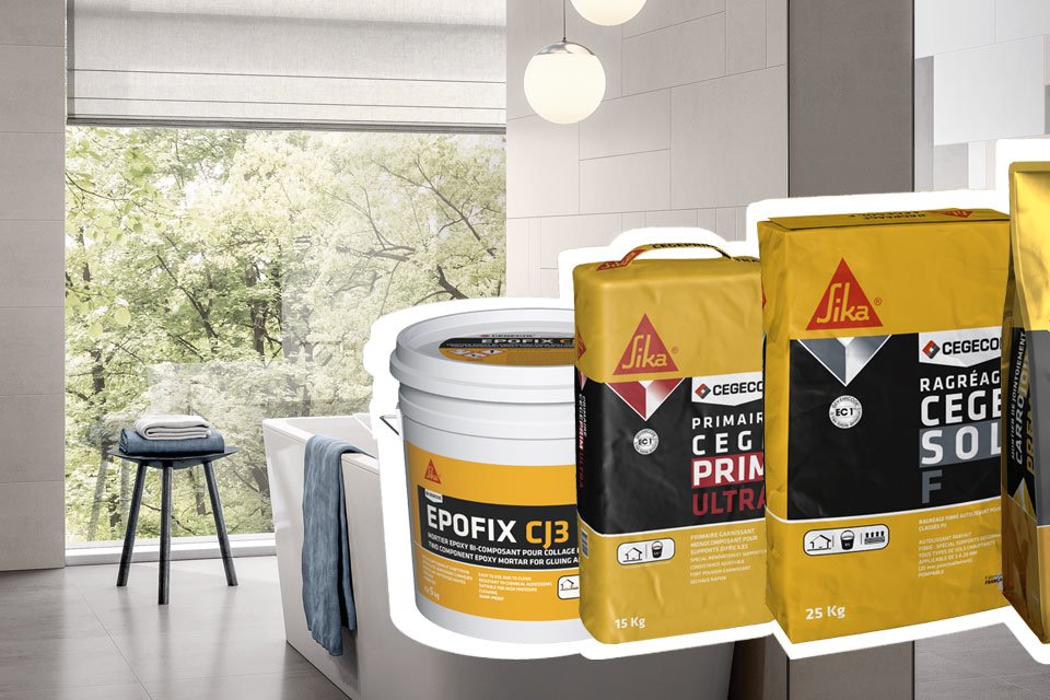 Nouveautés Sika® pour la mise en oeuvre carrelage en 2023.