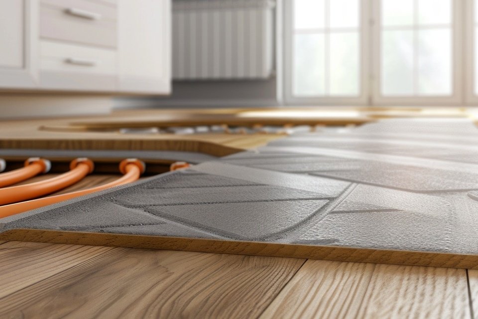 parquet et plancher chauffant