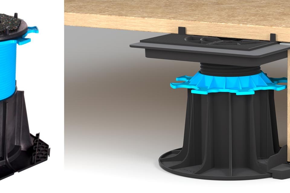 plots réglables pour terrasses Cleman®