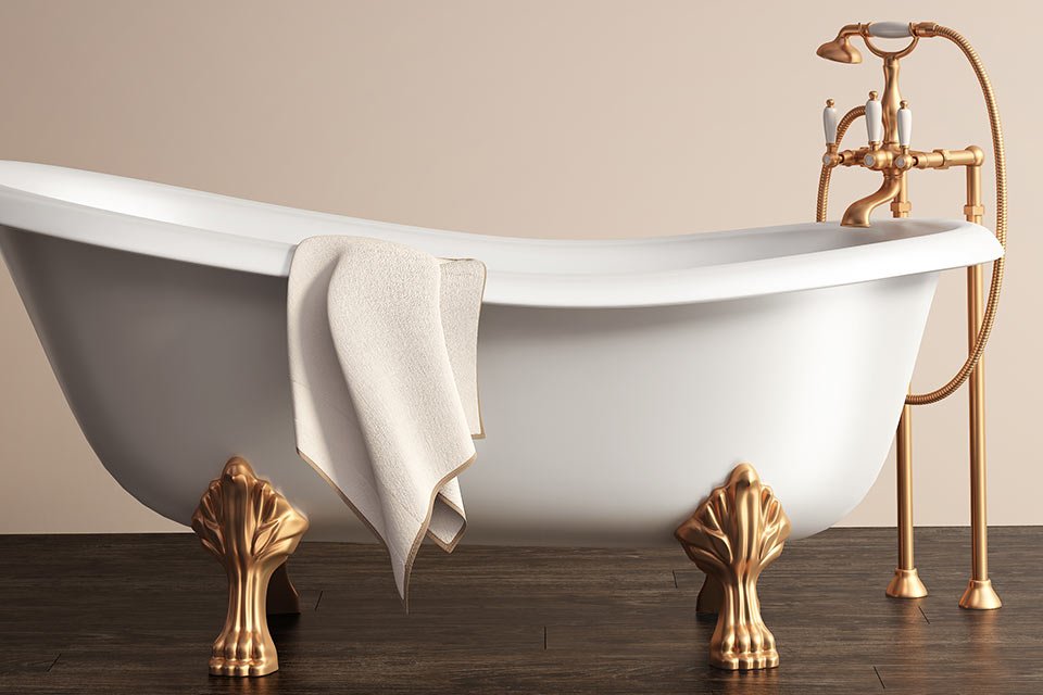 Baignoire en fonte de la marque Jacob Delafon