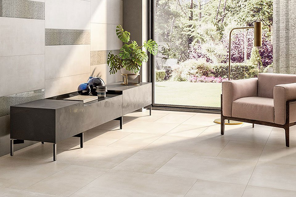 Carrelage grand format pour les petites pièces