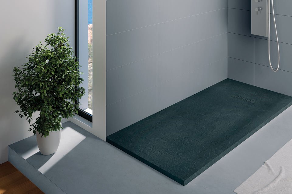 La douche dans la salle de bain