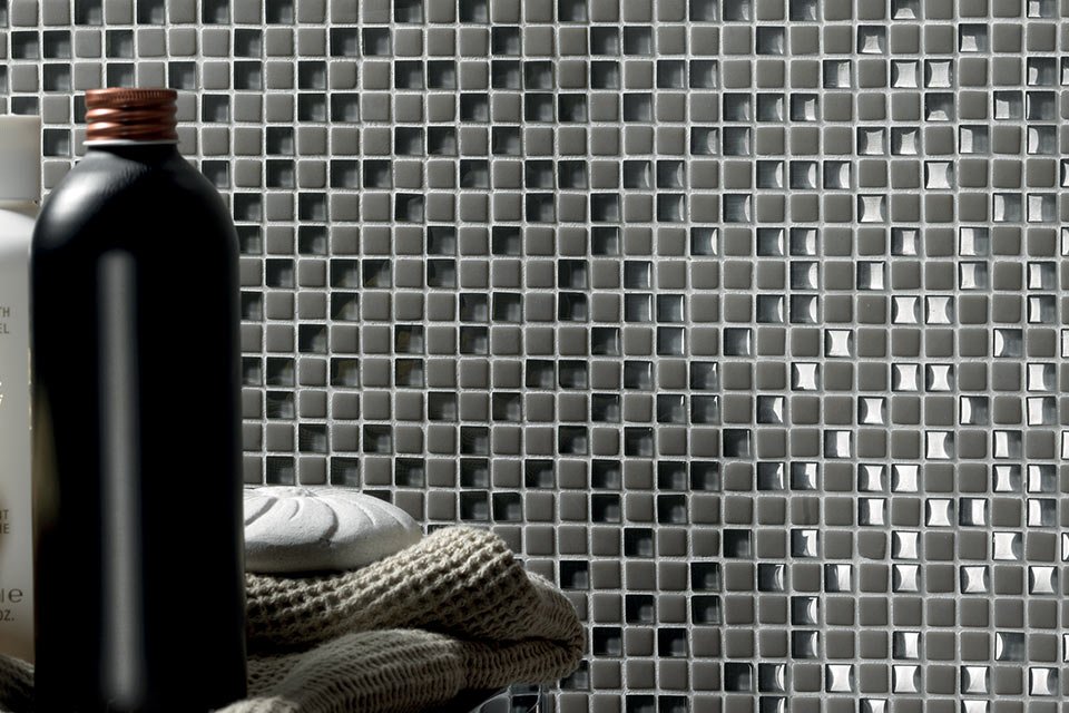 mosaïque salle de bains