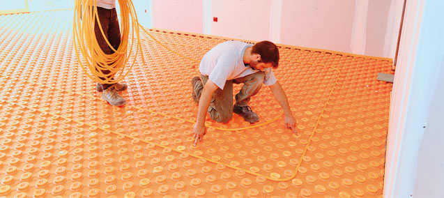 Installer un chauffage au sol