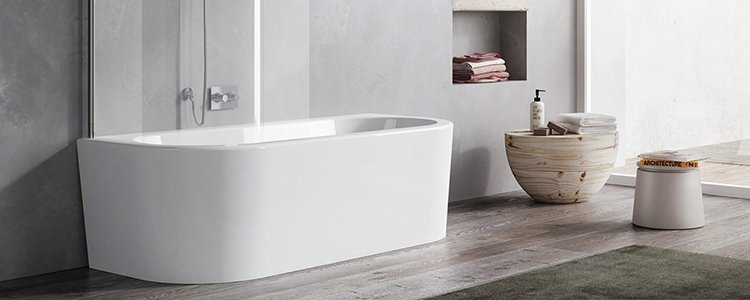 baignoire îlot Combiwand de Jacuzzi
