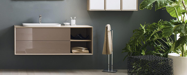 Meuble de salle de bain Inda Maq avec finition Soft Touch