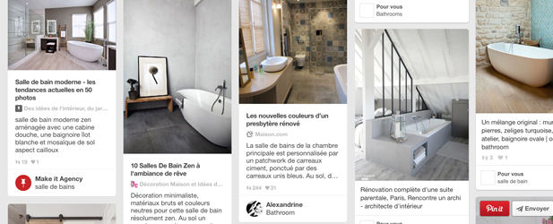 application Pinterest