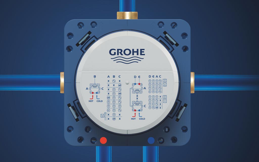 Solution encastrée Smartbox par GROHE