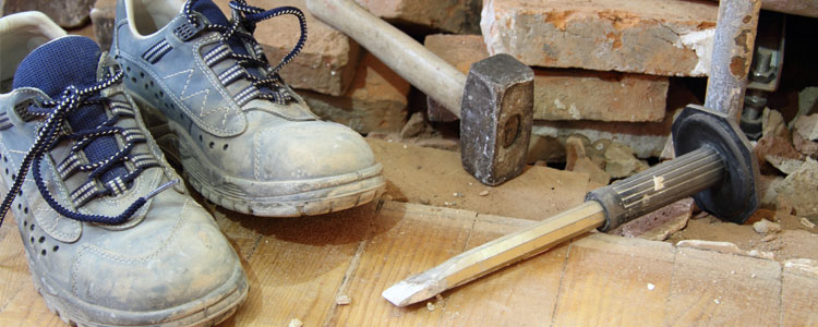 chaussures de sécurité, l'indispensable sur un chantier