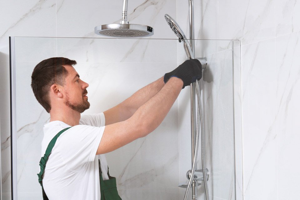 installation douche