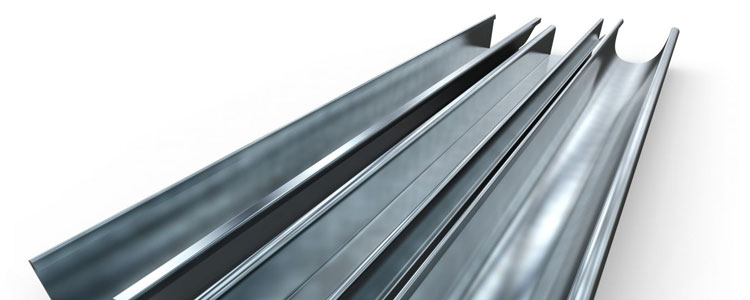 gouttière en aluminium
