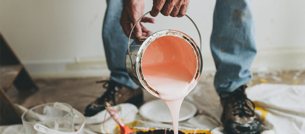 Travaux de peinture intérieure